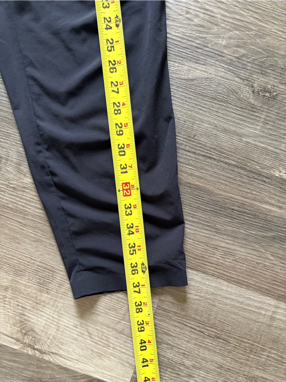 Athleta Black Paperbag Waist Jogger Pants Womens Size 12 Activewear - Picture 4 of 5
